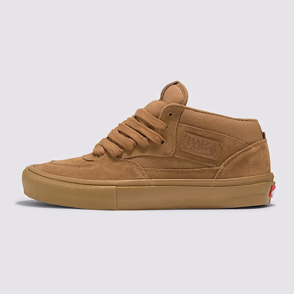 Vans Skate Half Cab Suede Shoe Brown / Gum NWB - Picture 2 of 6